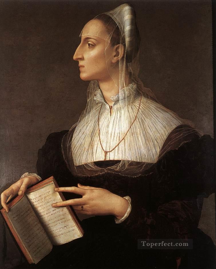Laura Battiferri Florence Agnolo Bronzino Oil Paintings